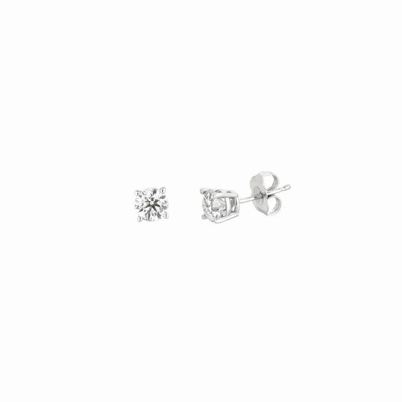 0.33 CARAT NATURAL DIAMOND STUD EARRINGS G SI 14K GOLD (0.33 CTW)