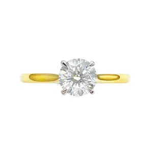 0.71ct Diamond Solitaire Ring | Pre-Loved | 18K Yellow Gold