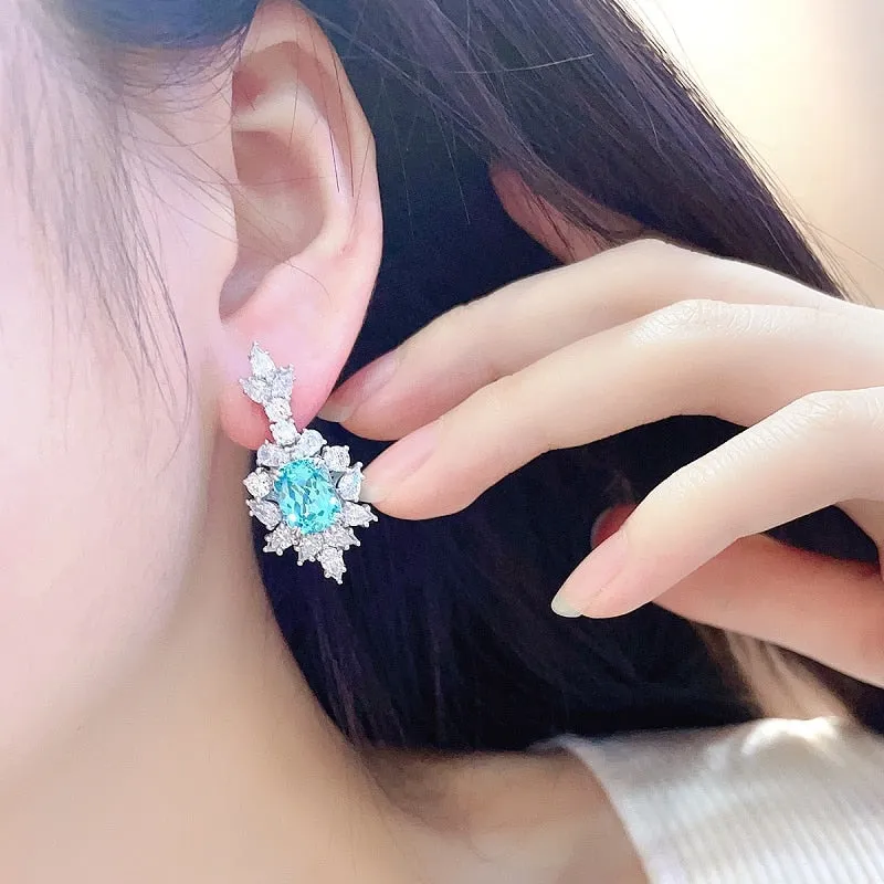 10.15ct Sapphire Earrings