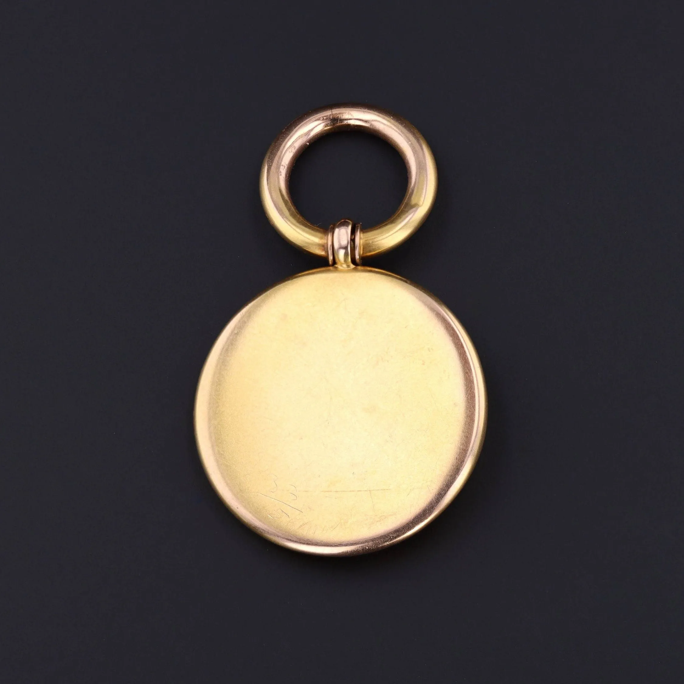 10k Gold Pendant | Antique Sisters Pendant