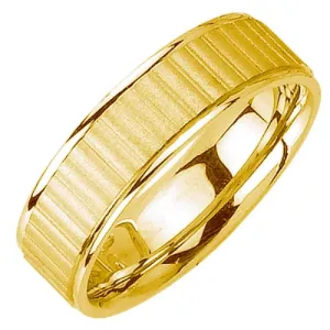 14K or 18K Yellow Gold Traditional Ring