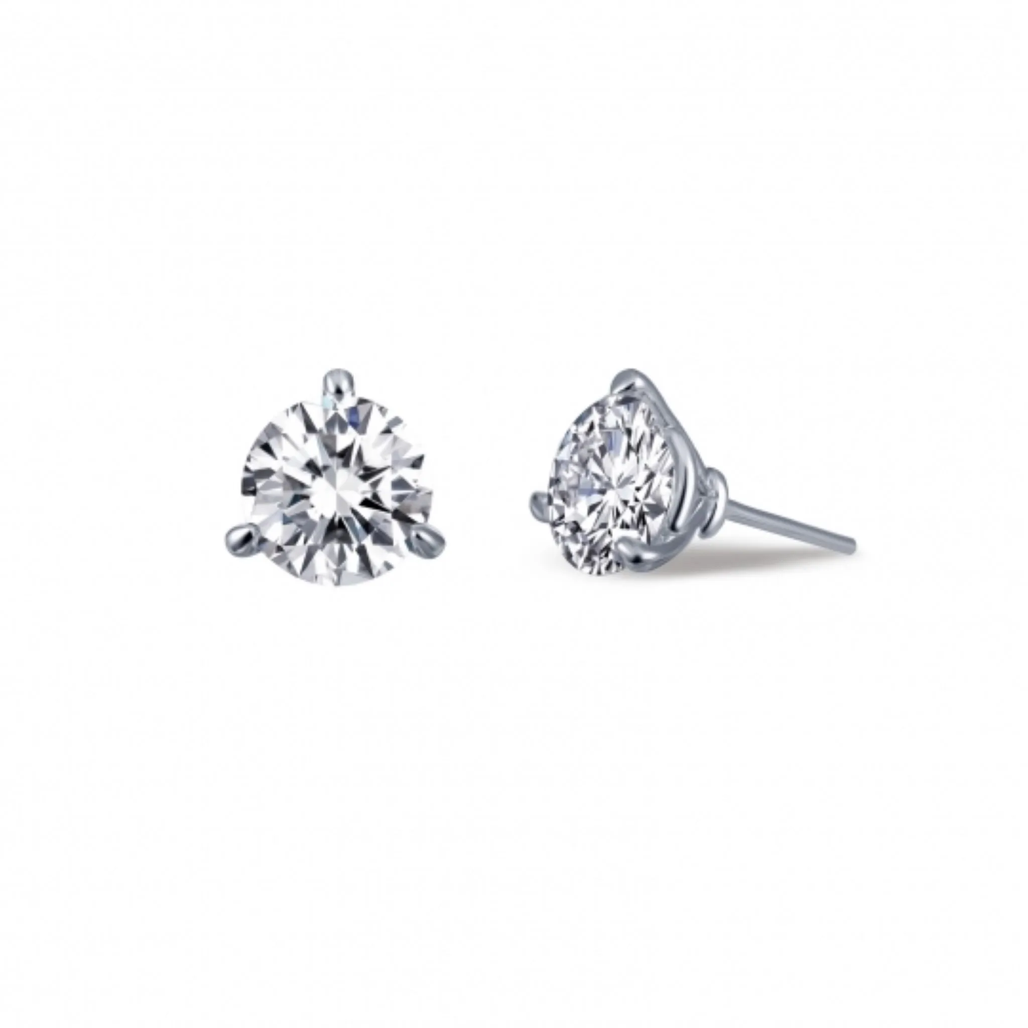2.56 Carat t.w. Simulated Diamond Stud Earrings by LaFonn