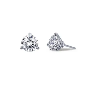 2.56 Carat t.w. Simulated Diamond Stud Earrings by LaFonn