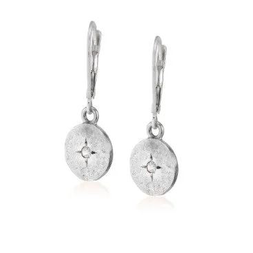 Anatoli Collection White Sapphire Earrings