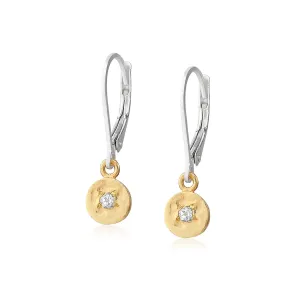 Anatoli Collection White Sapphire Earrings