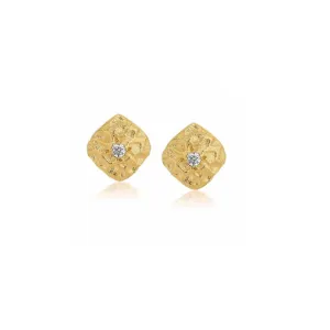 Anatoli Collection White Sapphire Earrings