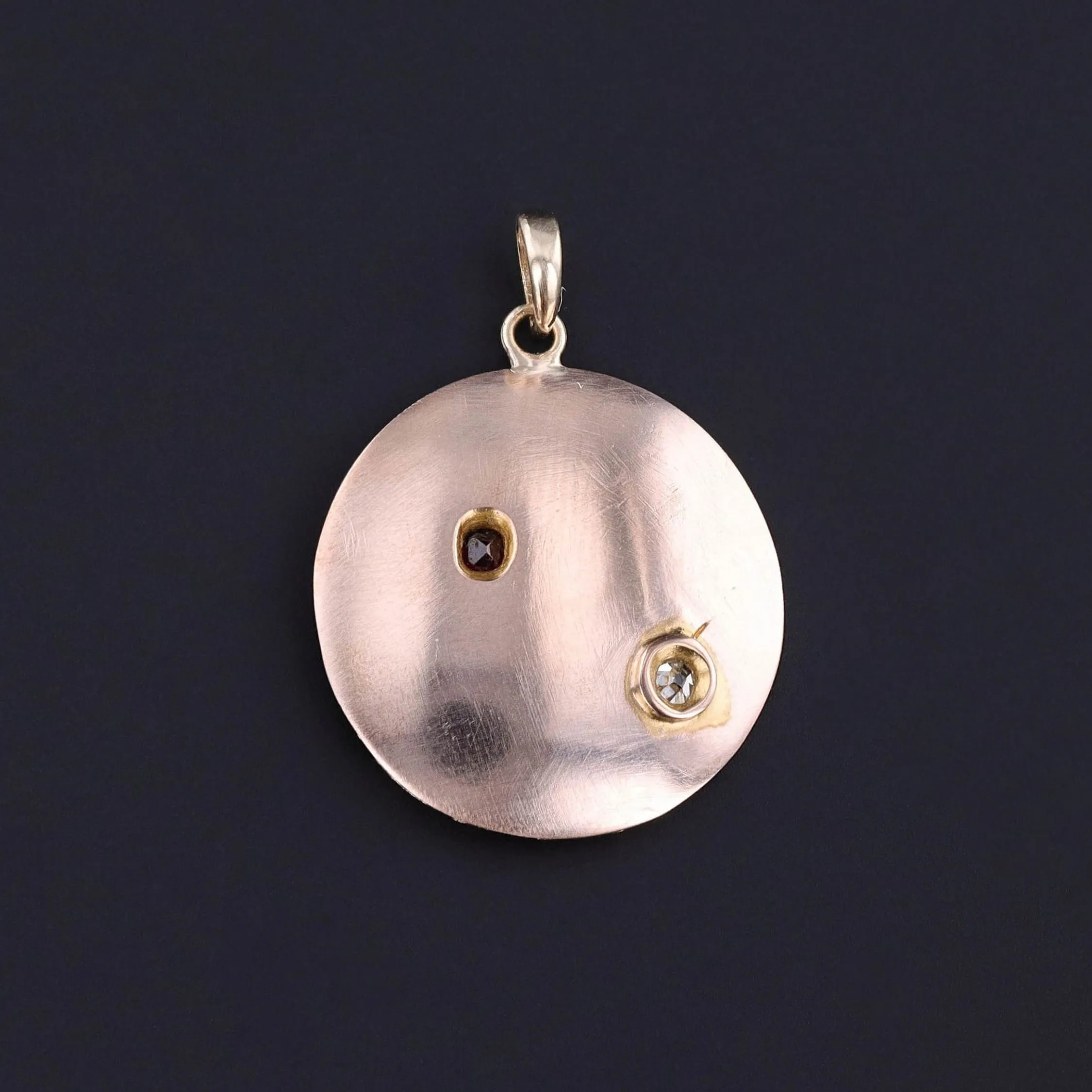 Antique Lighthouse Pendant of 14k Gold