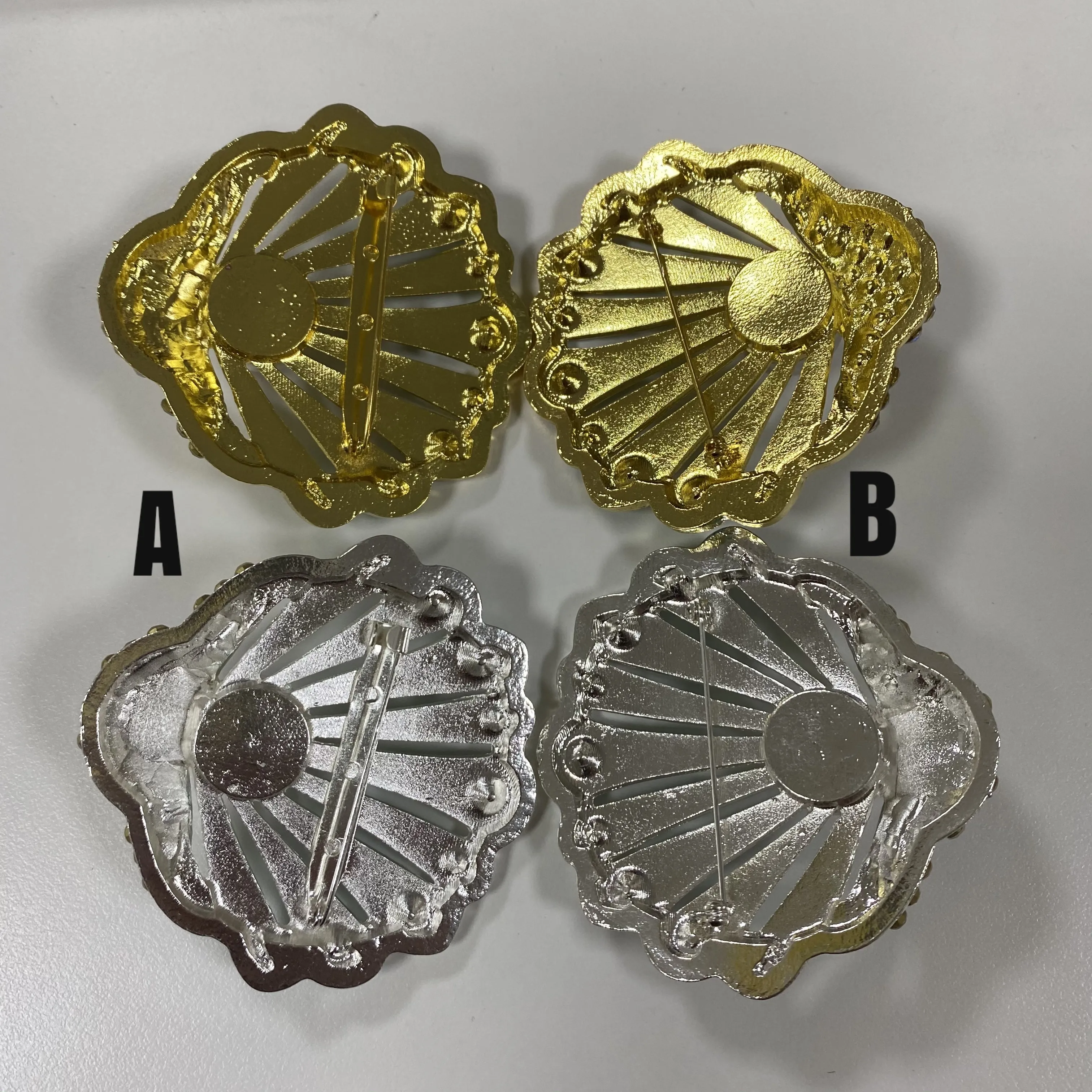 Ariel Mermaid Seashell Brooch