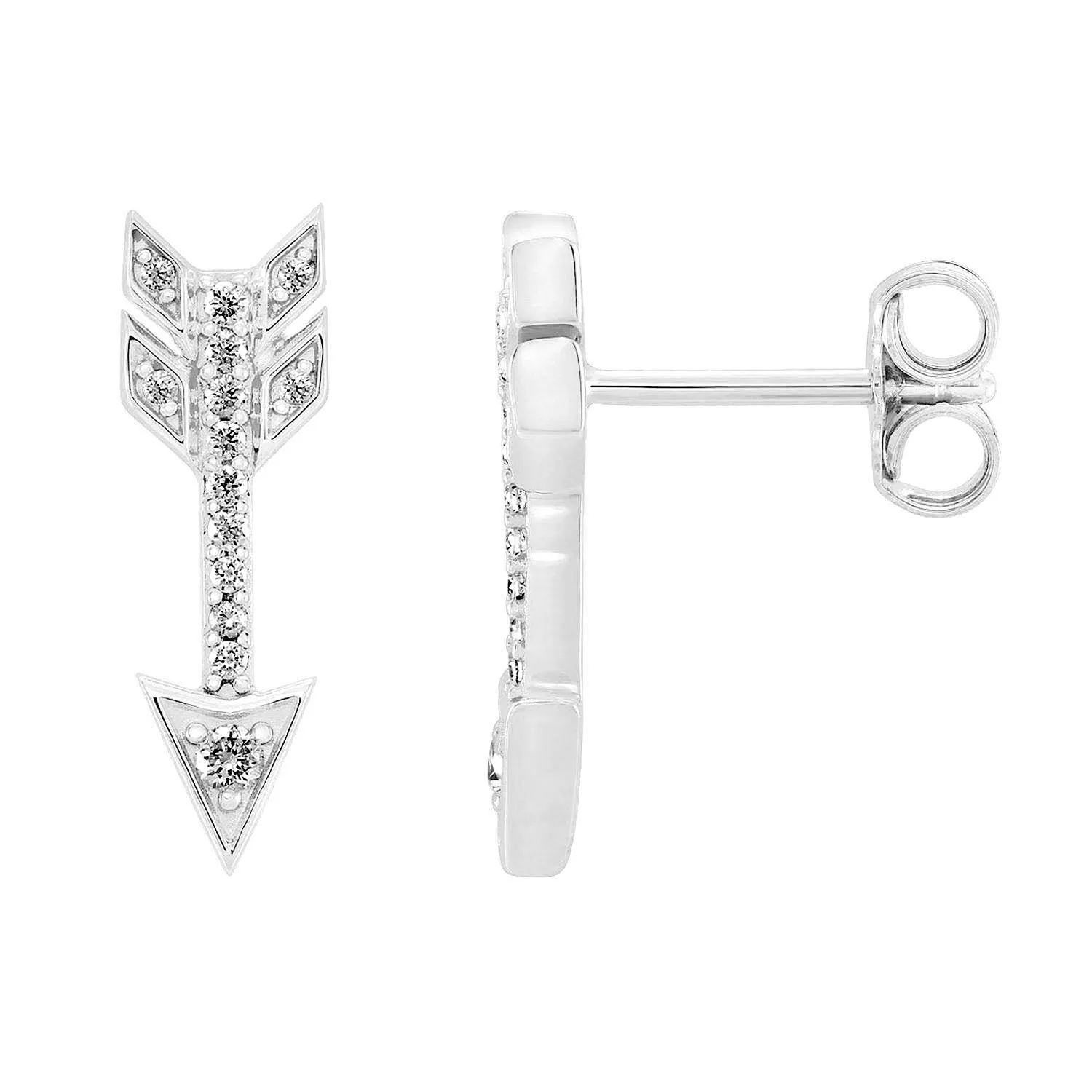 Arrow Diamond Earrings