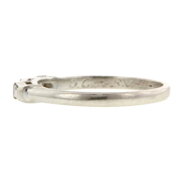 Art Deco Diamond Wedding Band