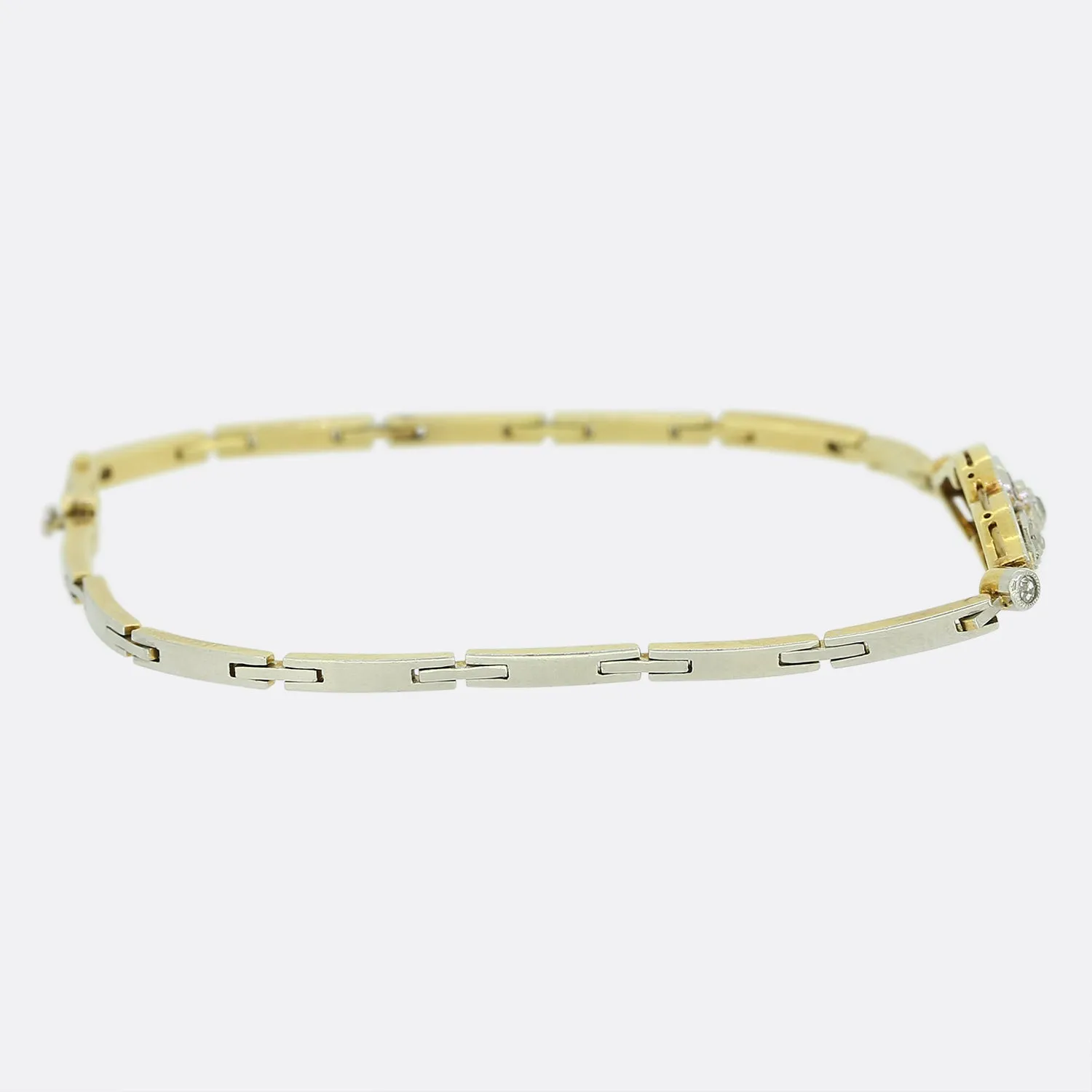 Art Deco Sapphire and Diamond Bracelet