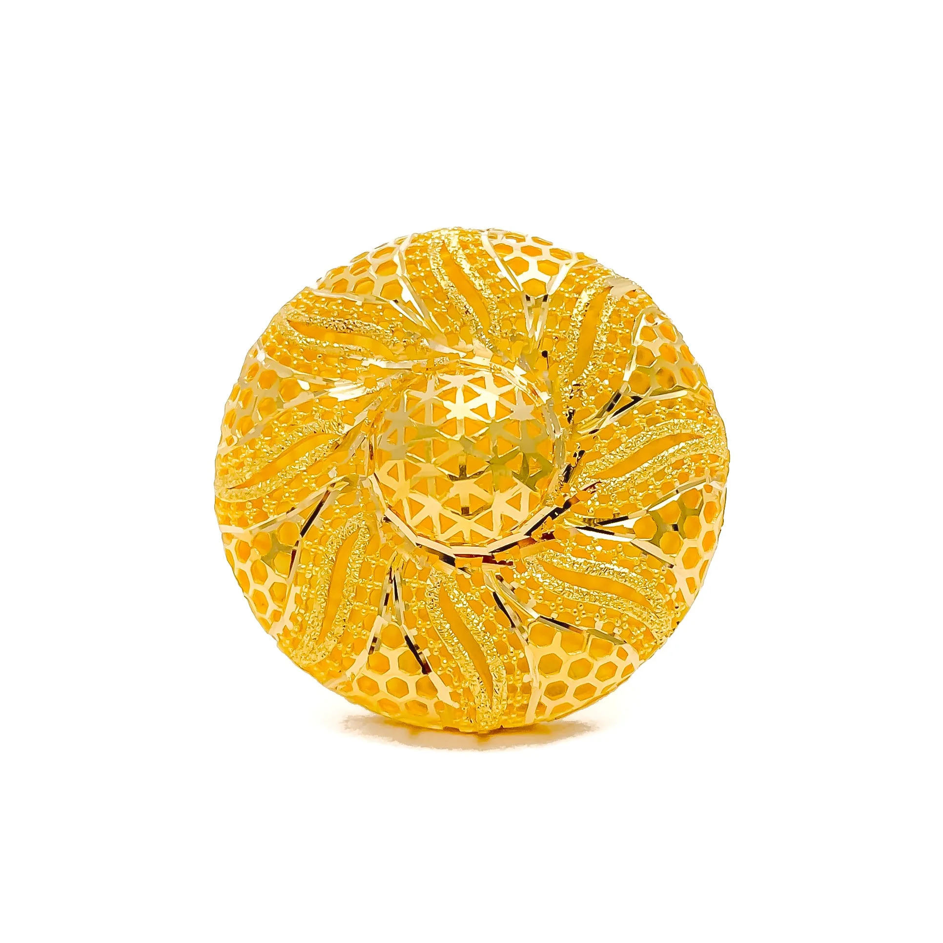 Attractive Fine 21k Gold Ring