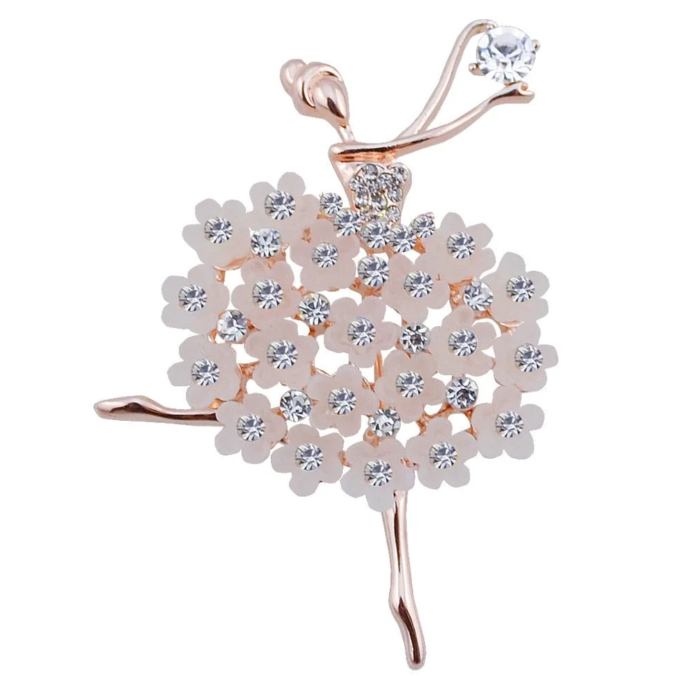 Ballerina Jewelry Gift Sweet Brooches