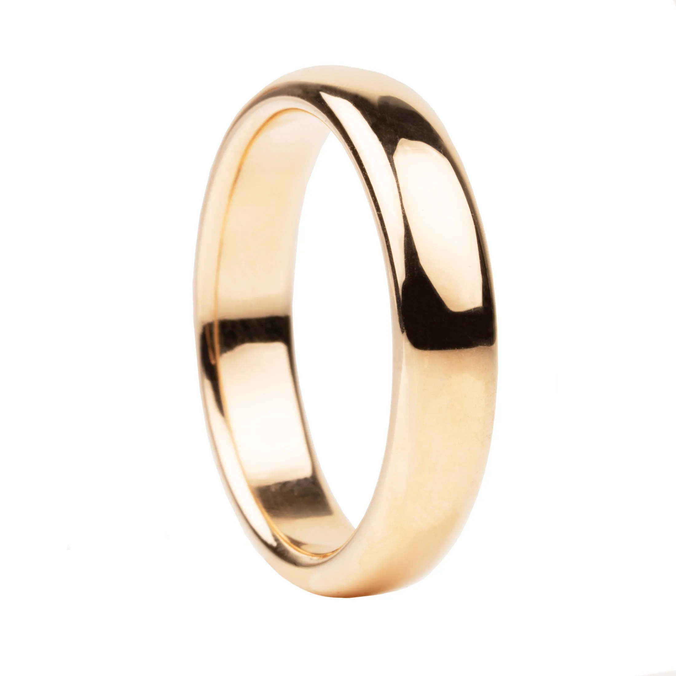 Bell & Bird Men's 5mm Gold Wedding Band