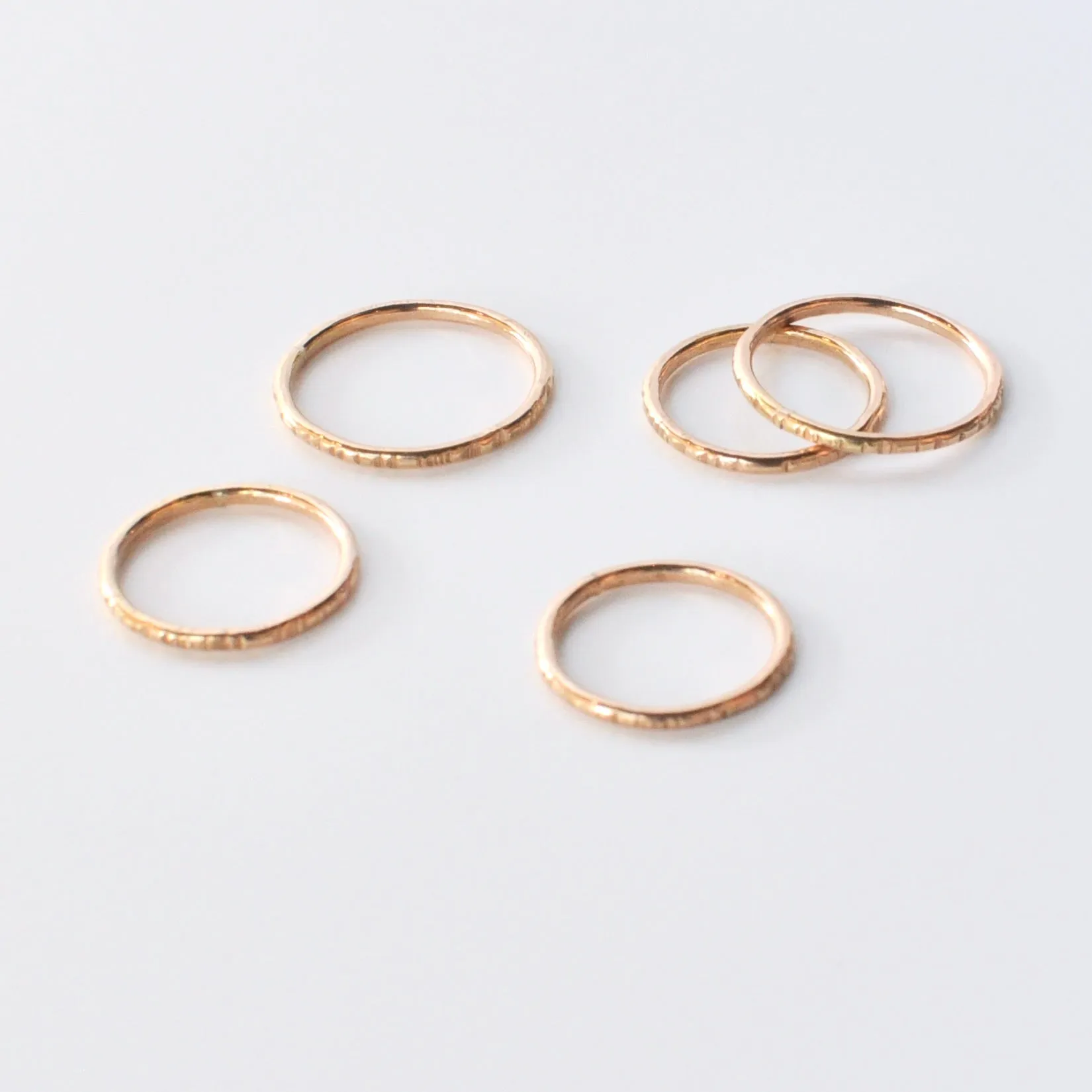 Birch Stacker Rings - Shiftd