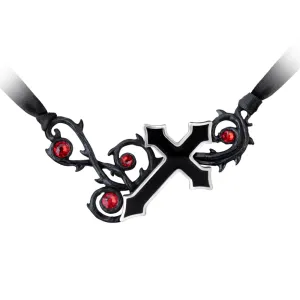 Black Cross Necklace