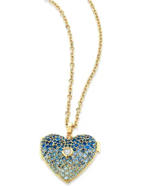 Blue Sapphire Luck N’ Love Locket