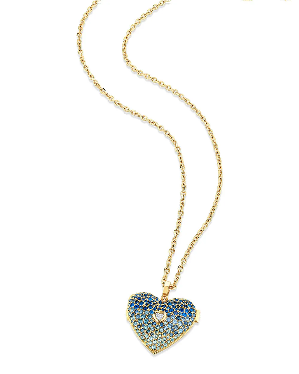 Blue Sapphire Luck N’ Love Locket