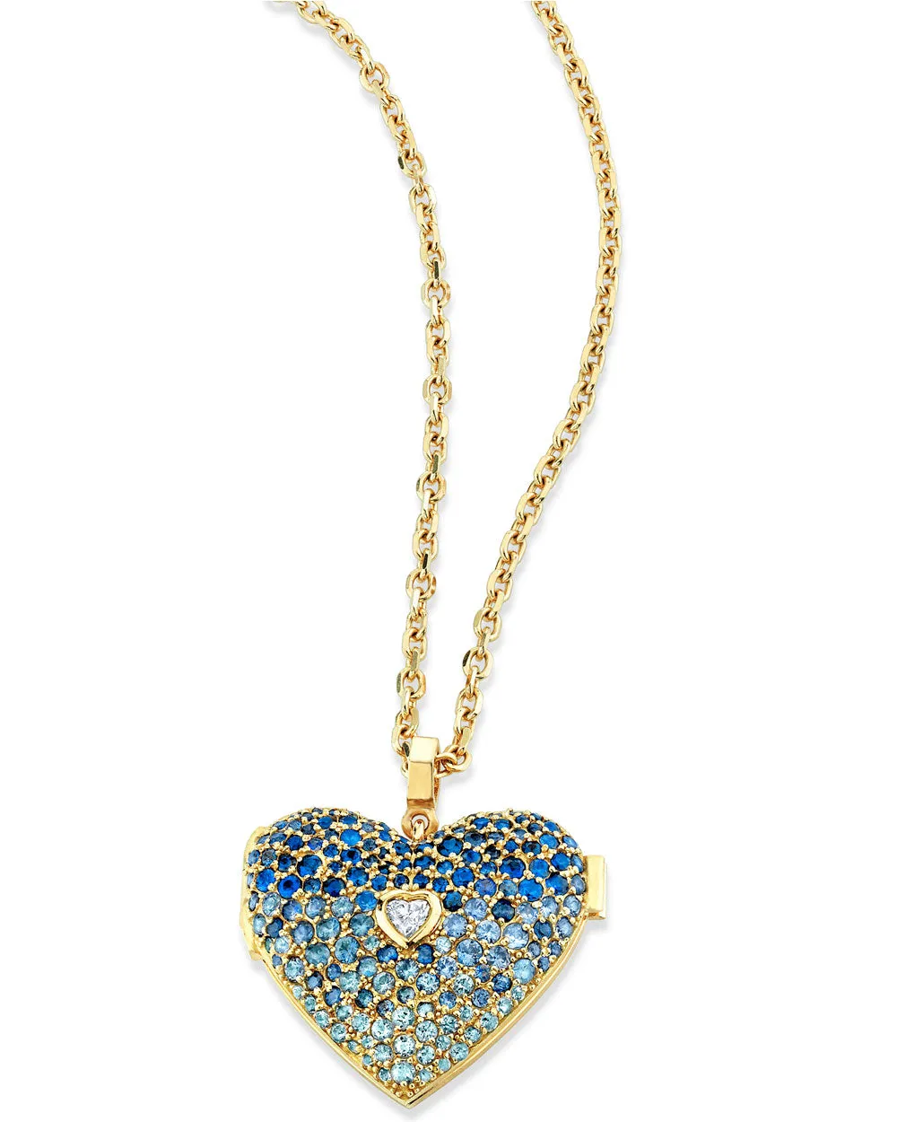 Blue Sapphire Luck N’ Love Locket