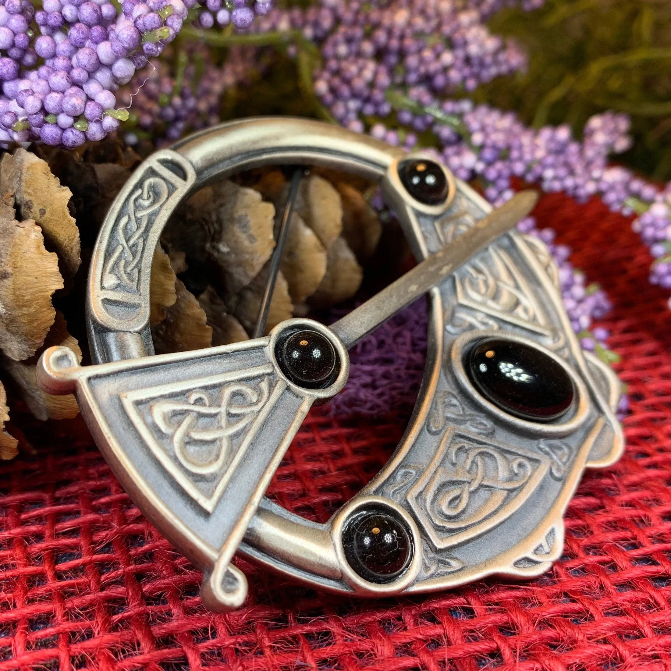 Britta Celtic Penanular Brooch