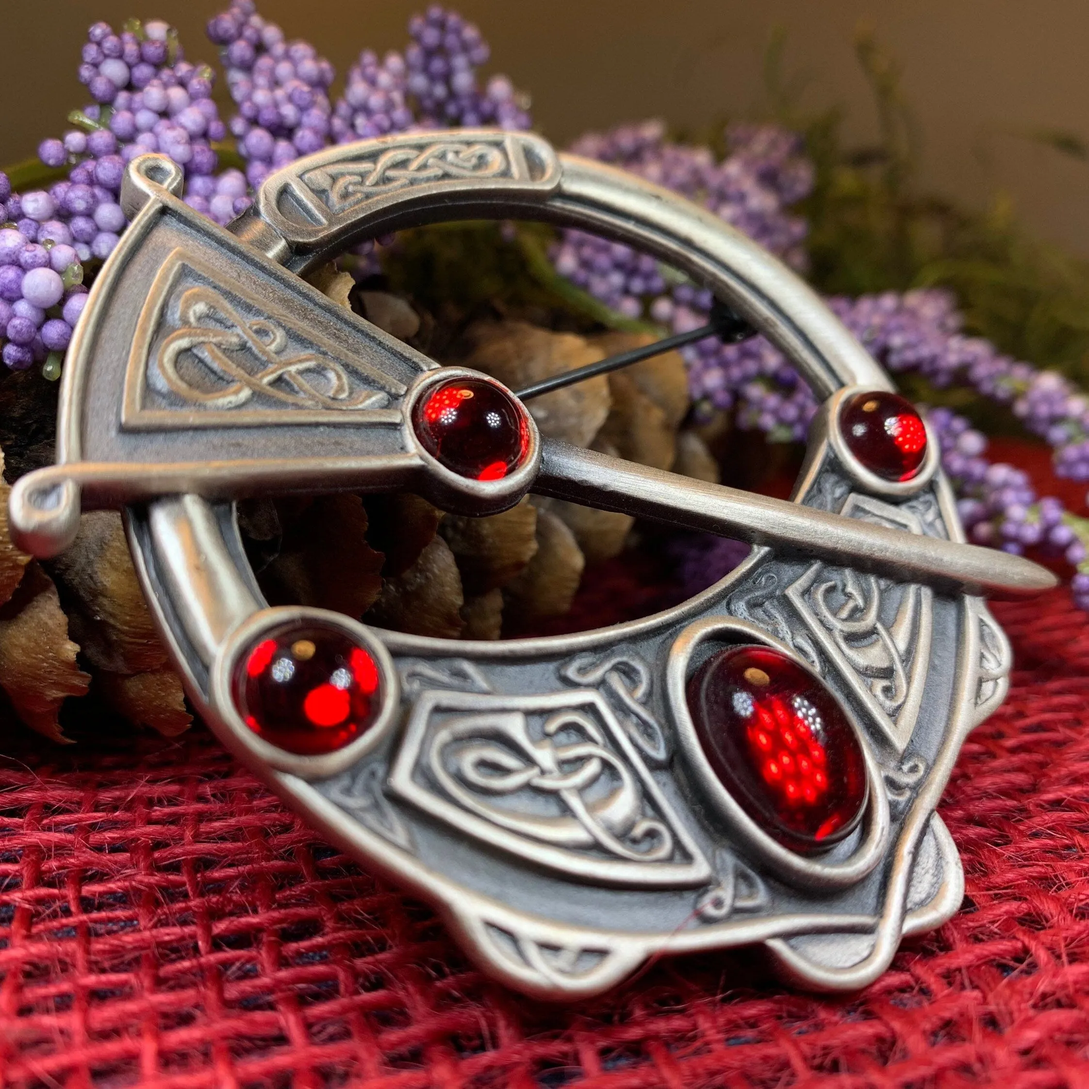 Britta Celtic Penanular Brooch