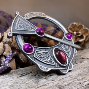Britta Celtic Penanular Brooch