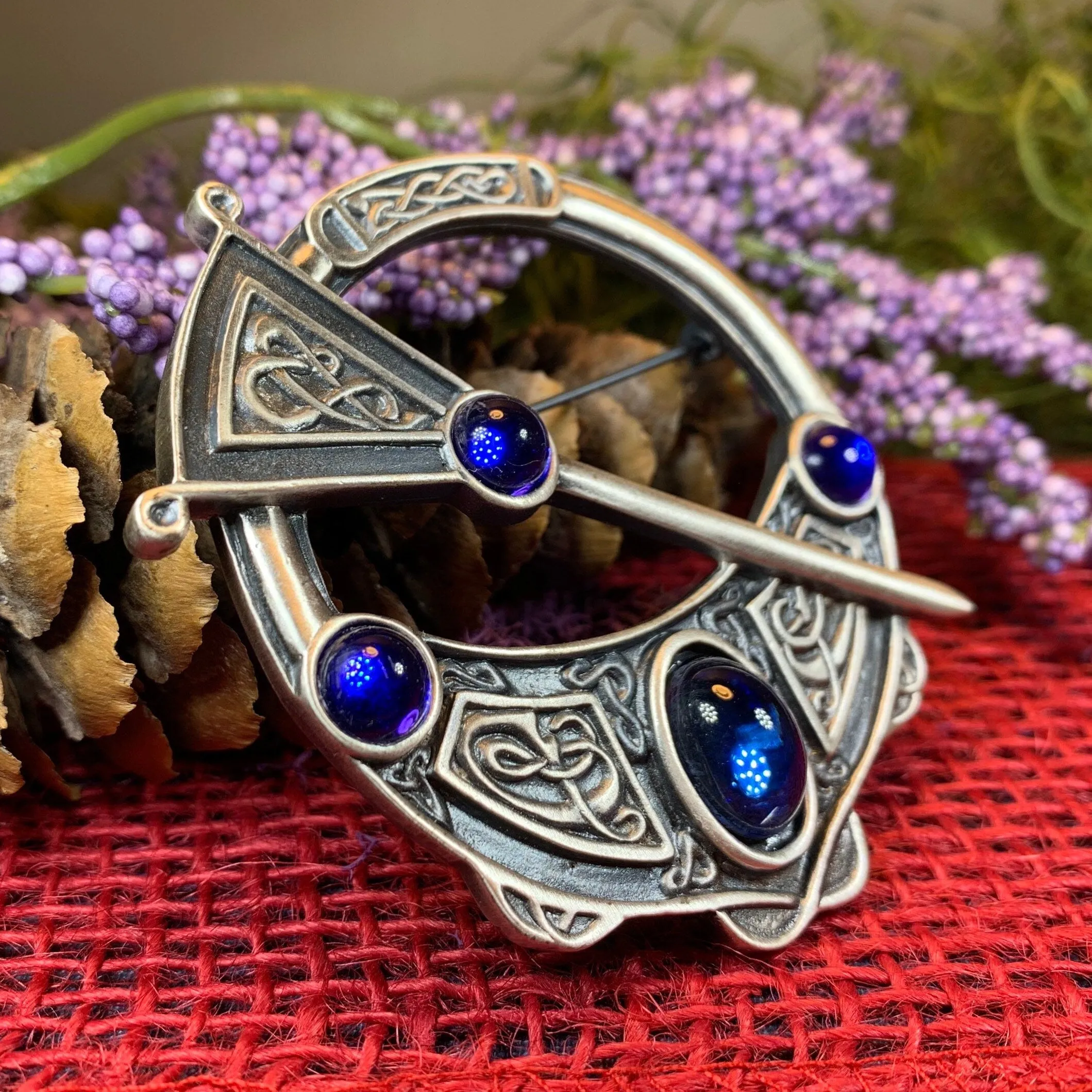 Britta Celtic Penanular Brooch
