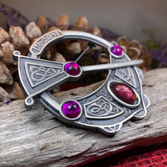 Britta Celtic Penanular Brooch