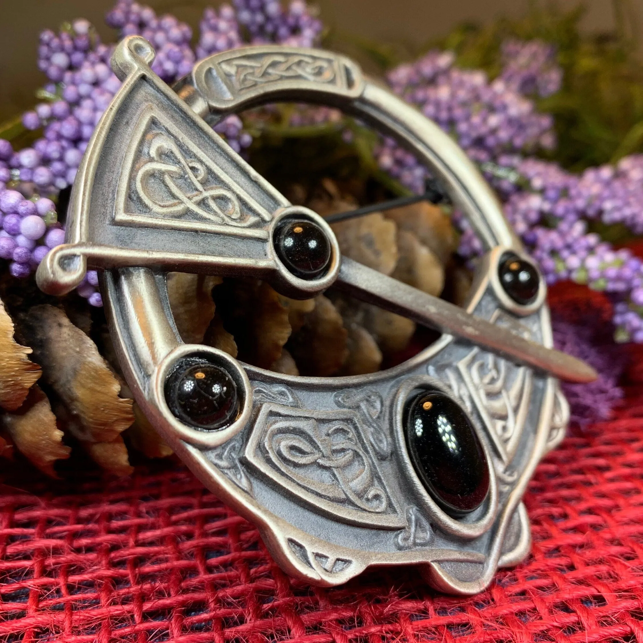 Britta Celtic Penanular Brooch