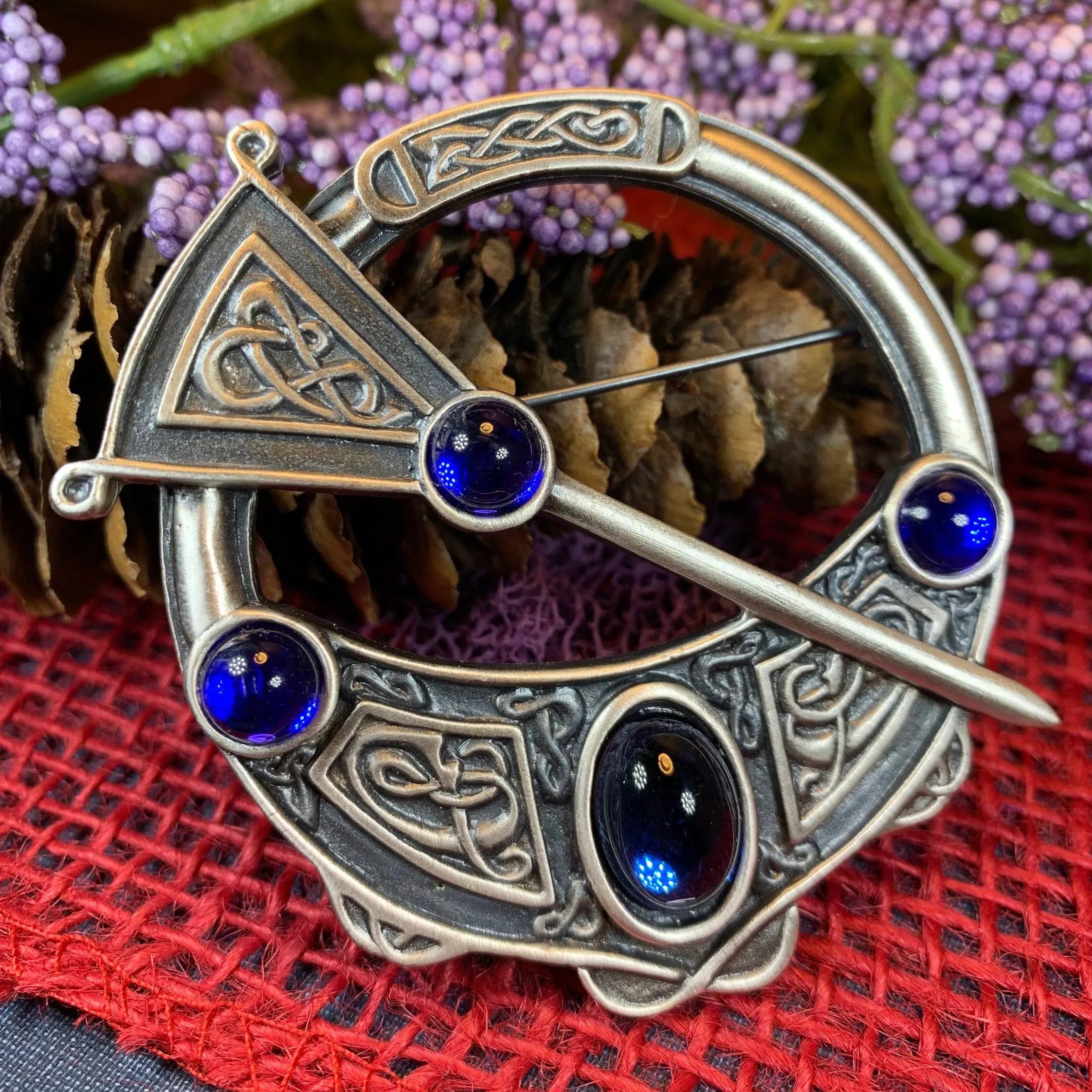 Britta Celtic Penanular Brooch