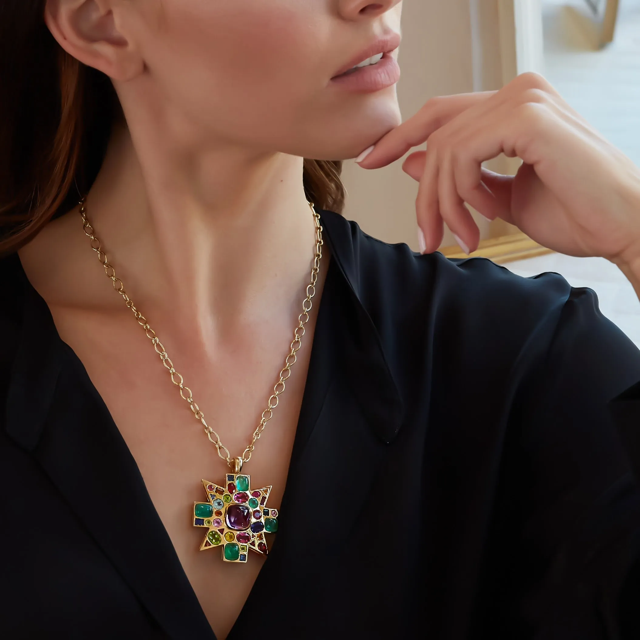 Byzantine Pendant Brooch