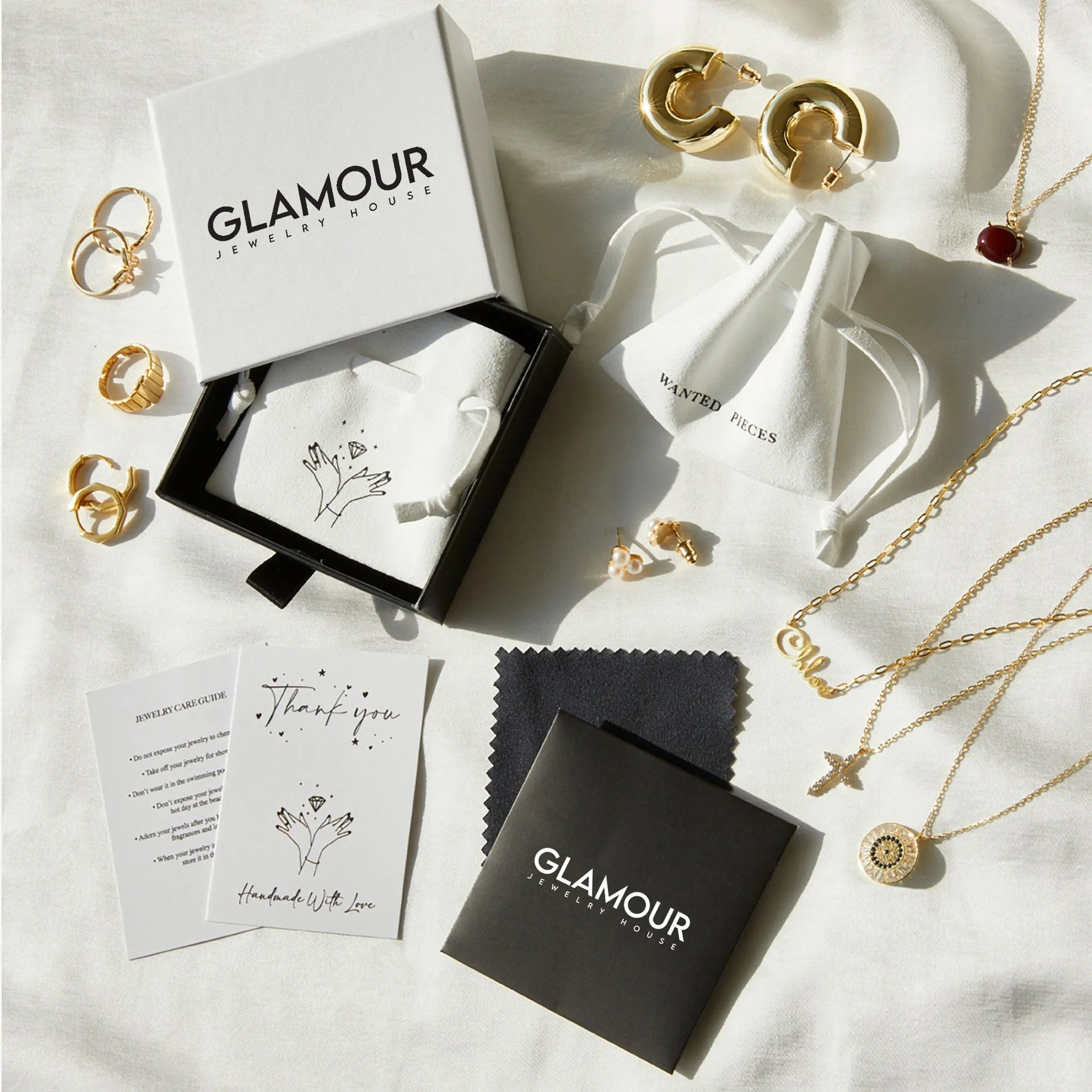 Chunky CZ Diamond Hoop Earrings