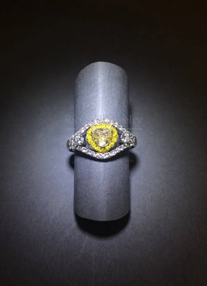 Classic Yellow Diamond Ring