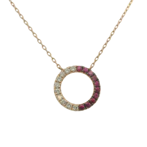 Colored Stone Necklace