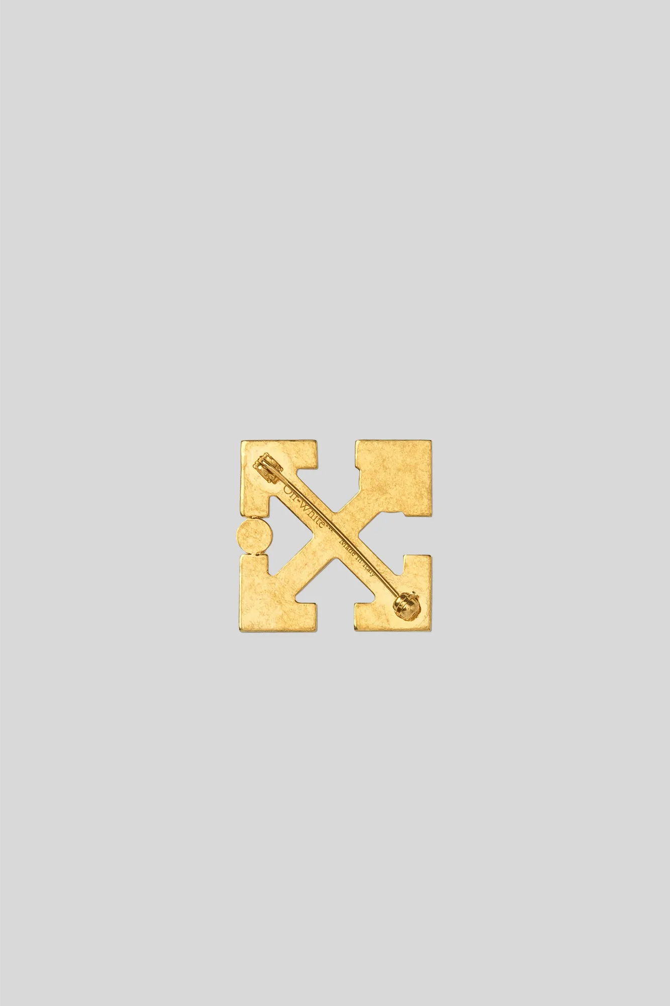 CRYSTAL ARROW BROOCH
