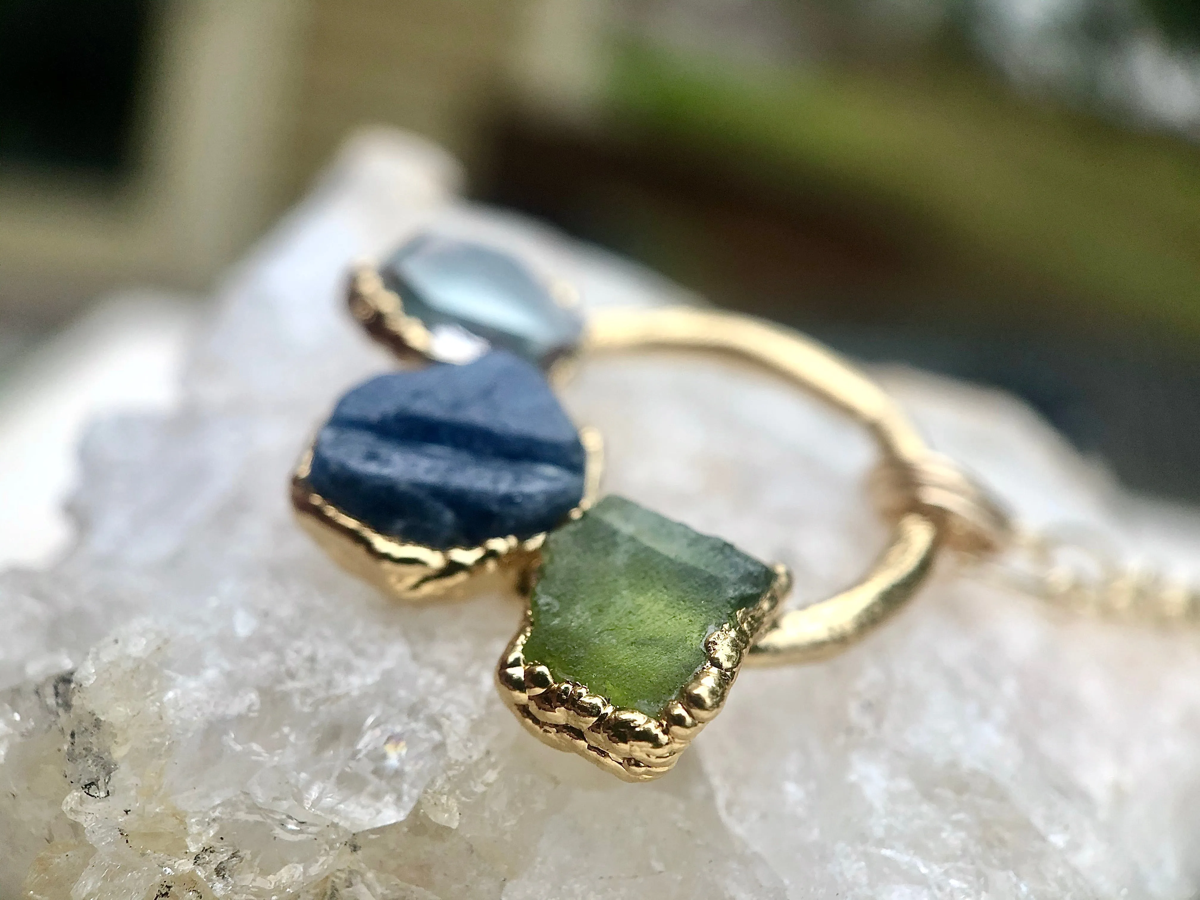 CUSTOM BIRTHSTONE PENDANT NECKLACE