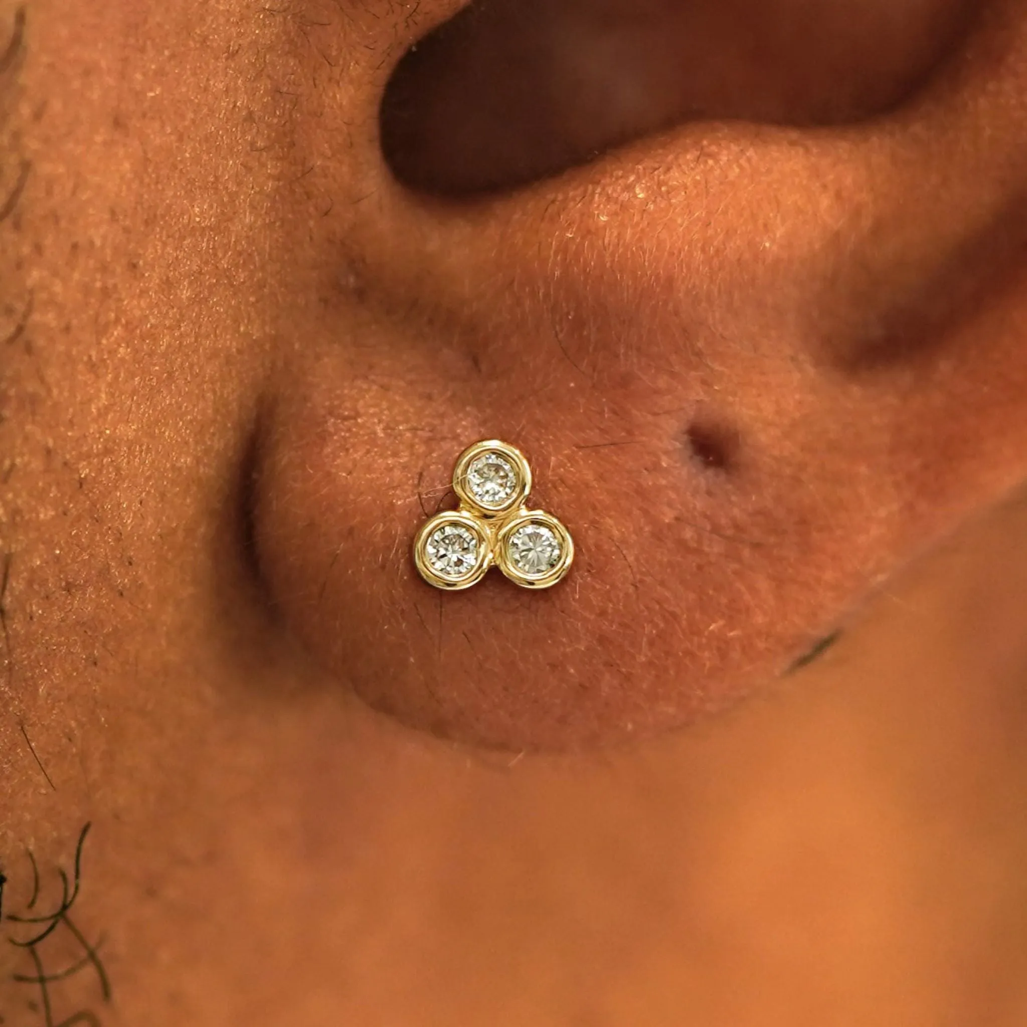 Diamond Trio Earring