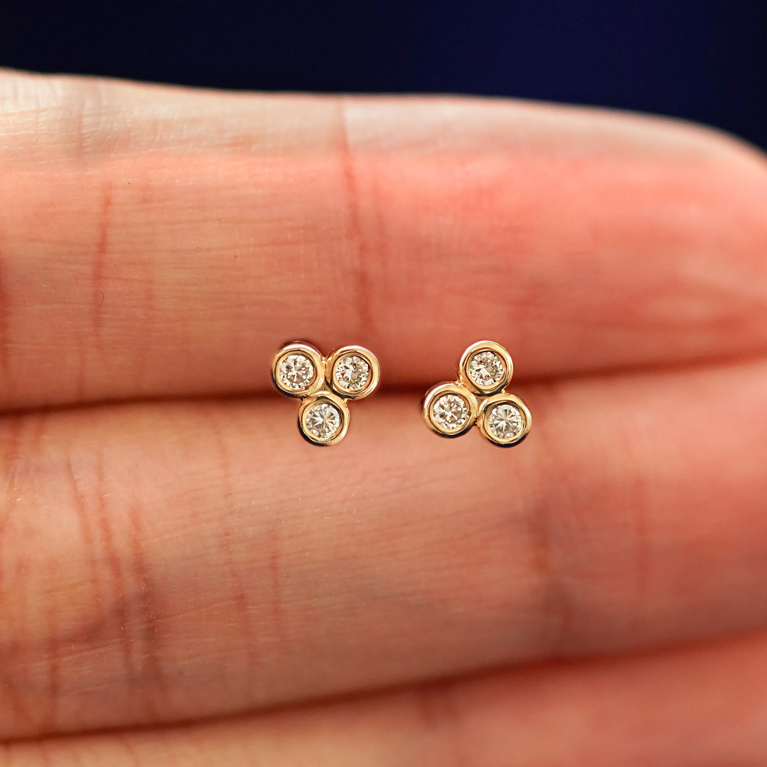 Diamond Trio Earring