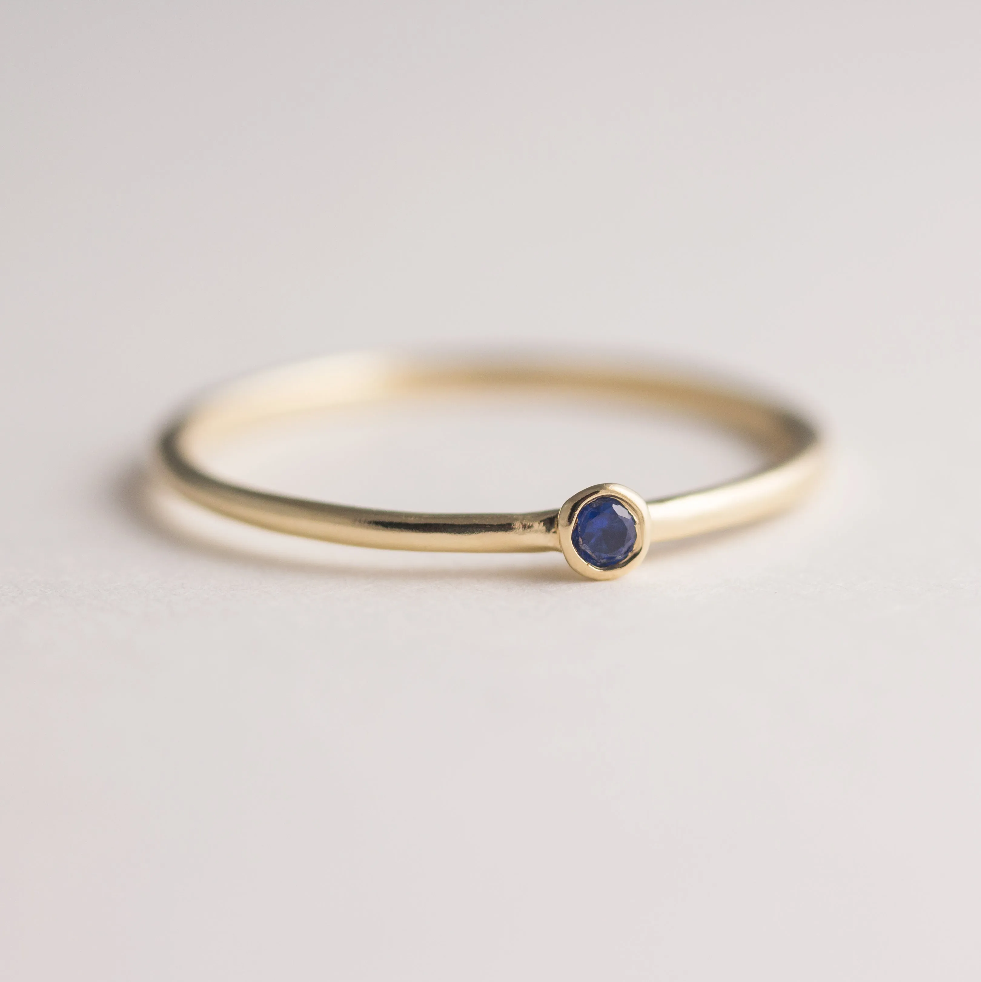 Dot Sapphire Ring - Size 5.5
