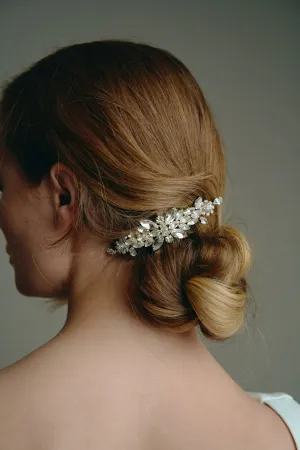 Elsa Silver Crystal Wedding Hair Comb