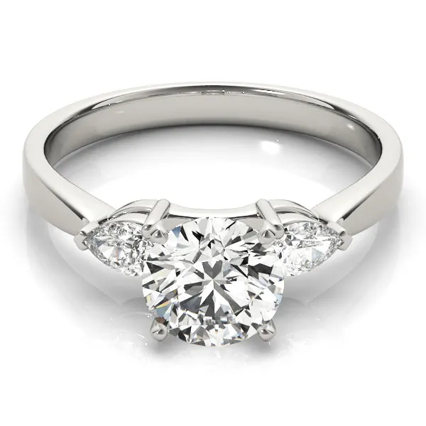 Engagement Rings 3 Stone Pear - TN84360