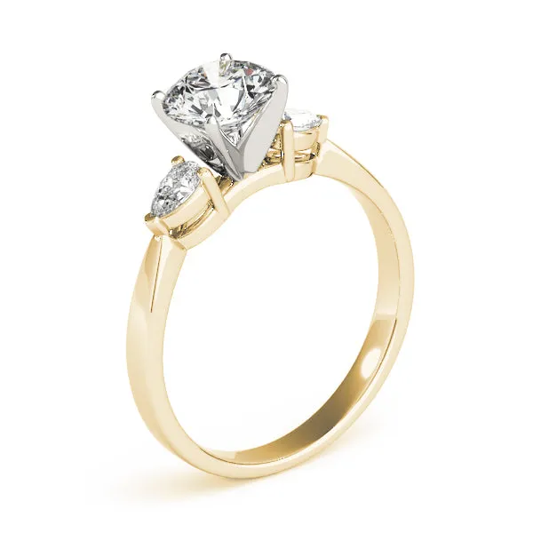Engagement Rings 3 Stone Pear - TN84360