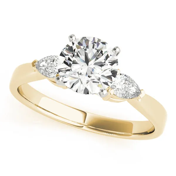 Engagement Rings 3 Stone Pear - TN84360