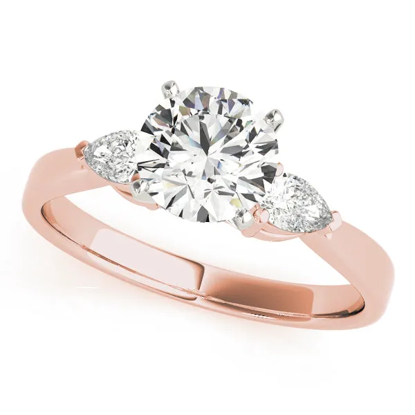 Engagement Rings 3 Stone Pear - TN84360