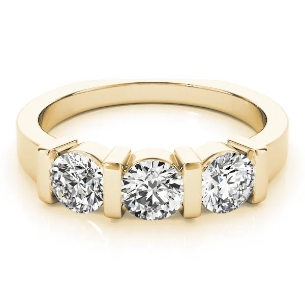 Engagement Rings 3 Stone Round - TN82337