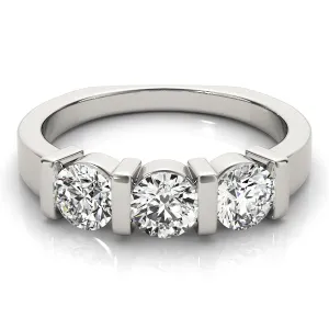 Engagement Rings 3 Stone Round - TN82337