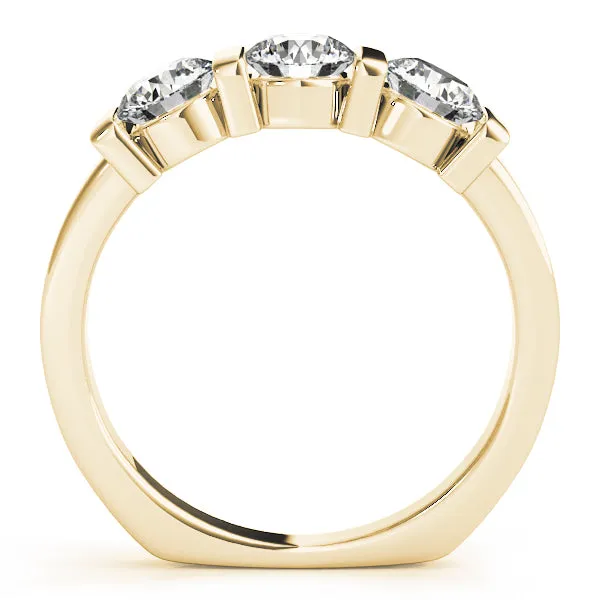 Engagement Rings 3 Stone Round - TN82337