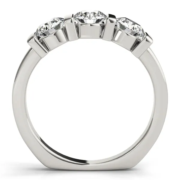 Engagement Rings 3 Stone Round - TN82337