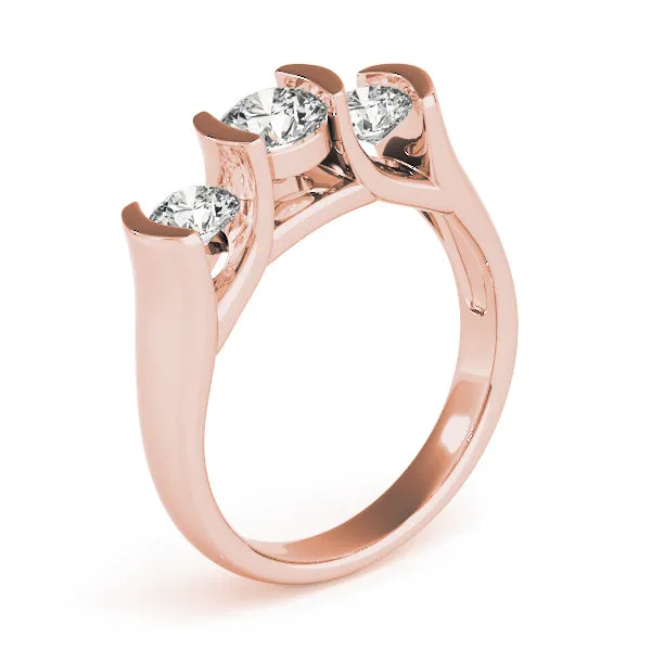 Engagement Rings 3 Stone Round - TN82390