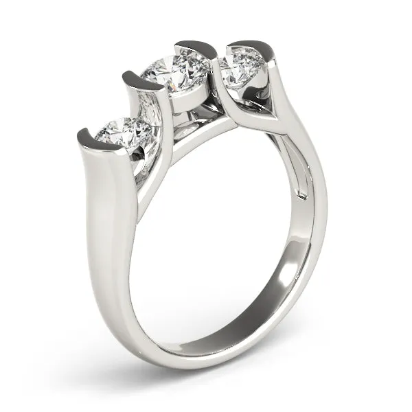 Engagement Rings 3 Stone Round - TN82390